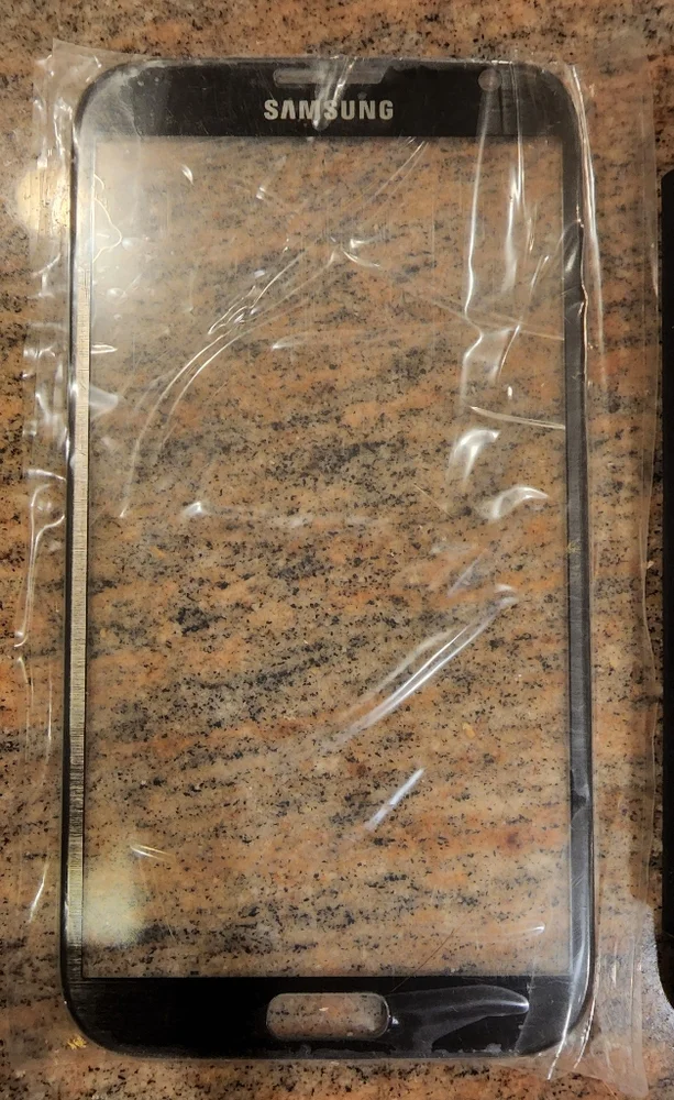 Case and screen protector for Samsung Galaxy note 2